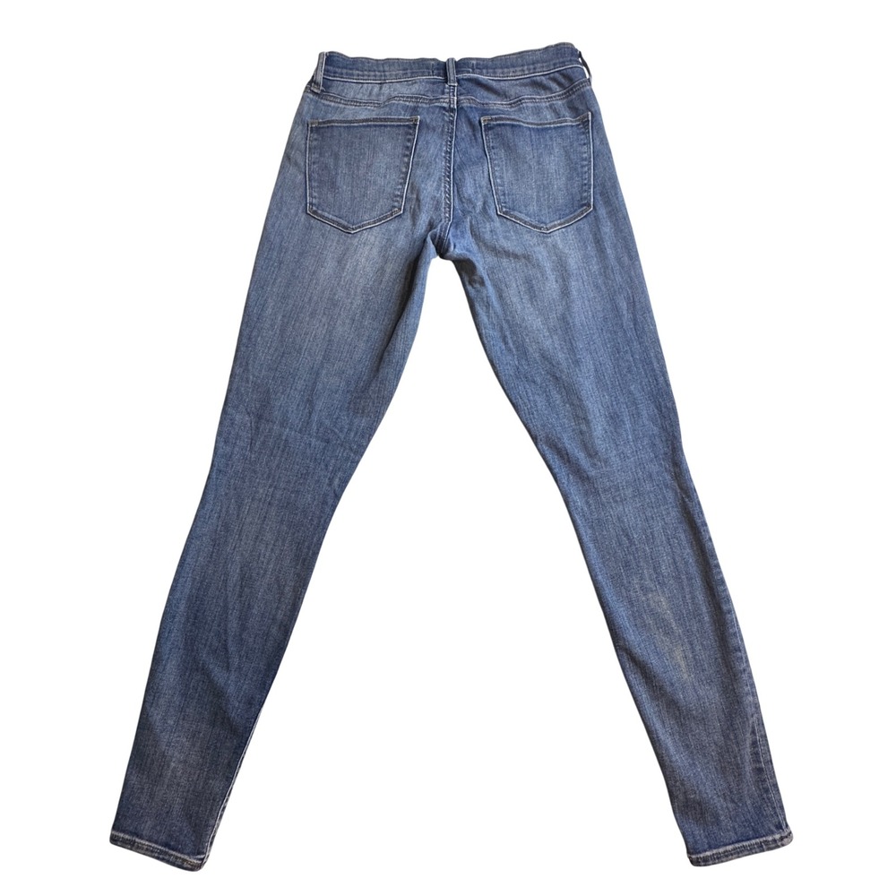 Gap‎ 1969 True Skinny Jeans Womens 27L Medium Indigo Stretch Denim 240890-00